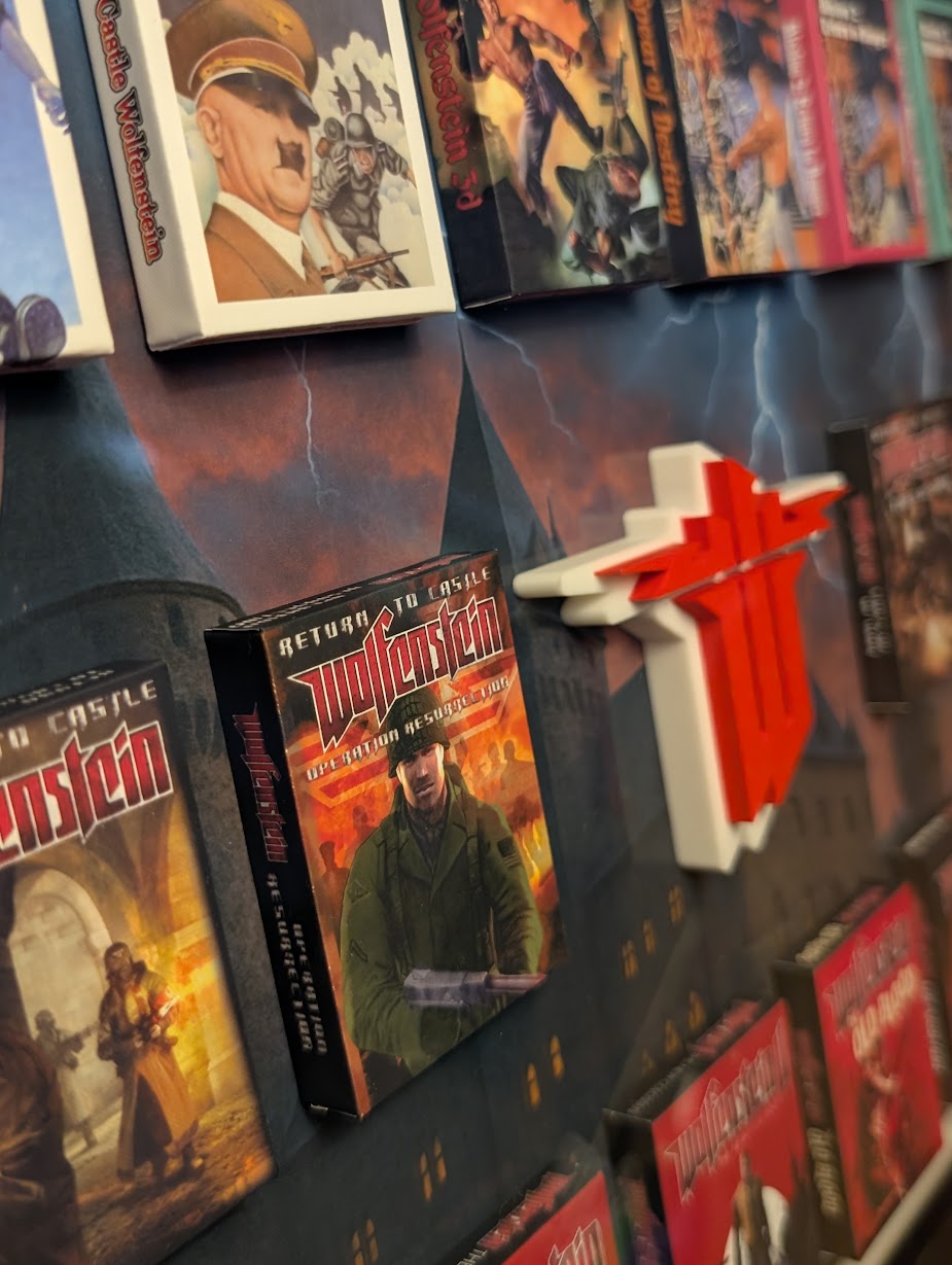 Wolfenstein - 3D Pictureframe with magnetic miniatures
