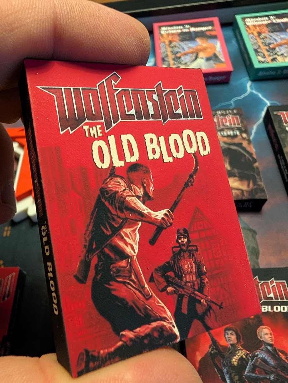 Wolfenstein - 3D Pictureframe with magnetic miniatures