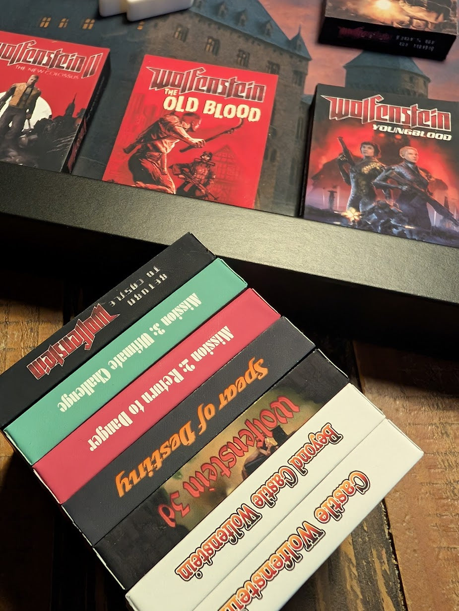 Wolfenstein - 3D Pictureframe with magnetic miniatures