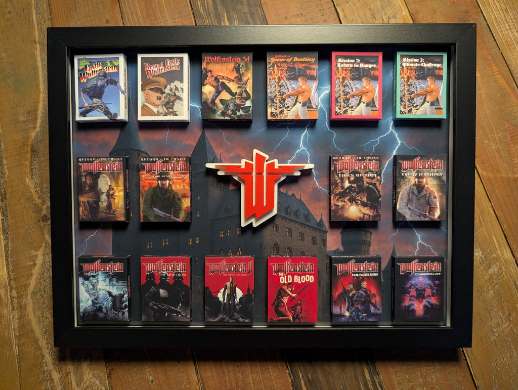 Wolfenstein - 3D Pictureframe with magnetic miniatures
