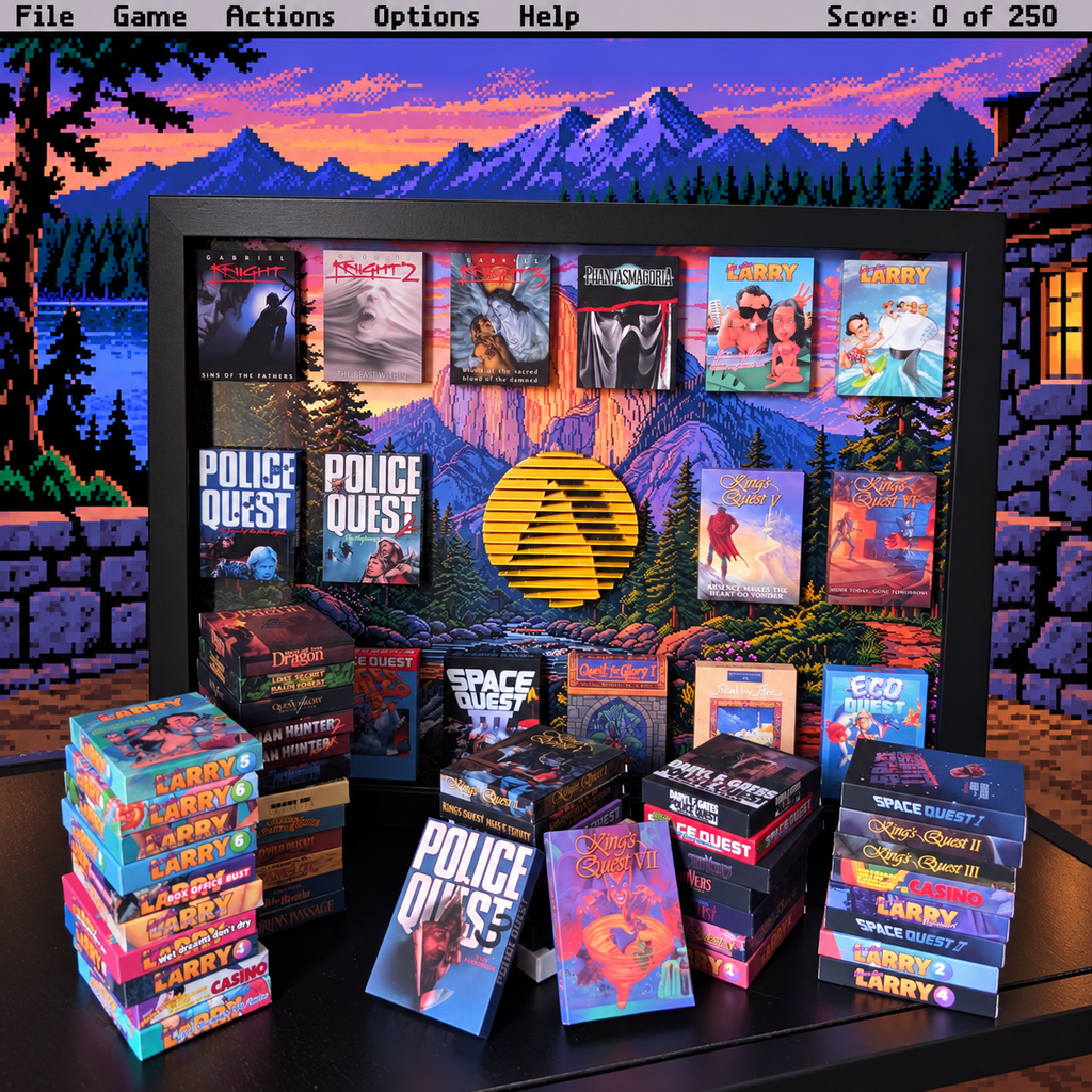 SIERRA Online - 3D Pictureframe with magnetic miniatures