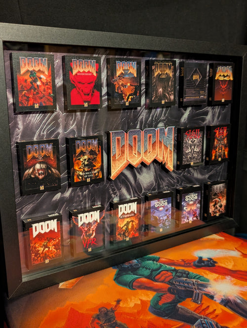 DOOM - 3D Pictureframe with magnetic miniatures