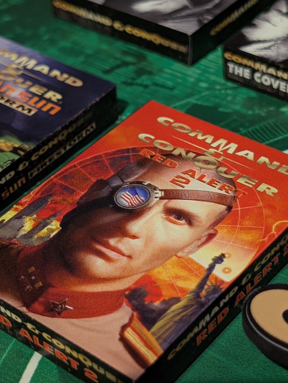 Command & Conquer - 3D Pictureframe with magnetic miniatures
