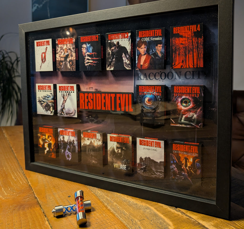 Resident Evil - 3D Pictureframe with magnetic miniatures