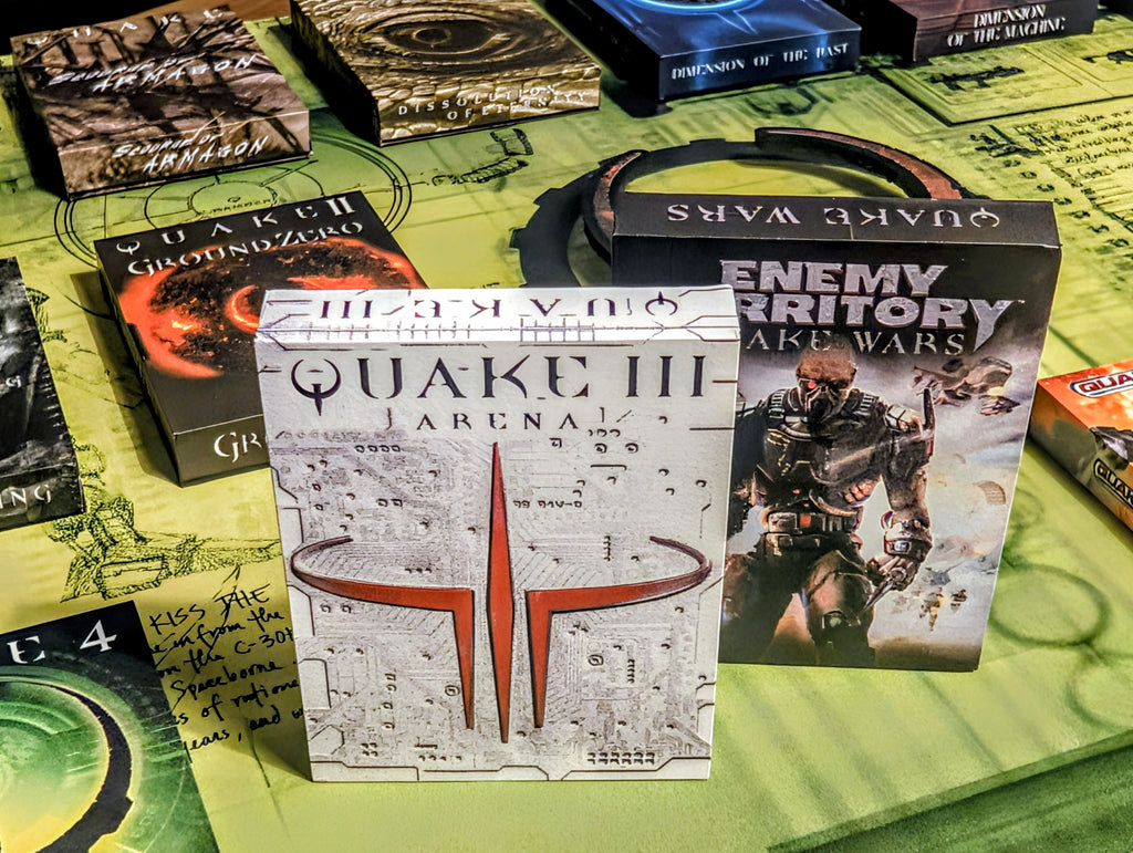 QUAKE - 3D Pictureframe with magnetic miniatures