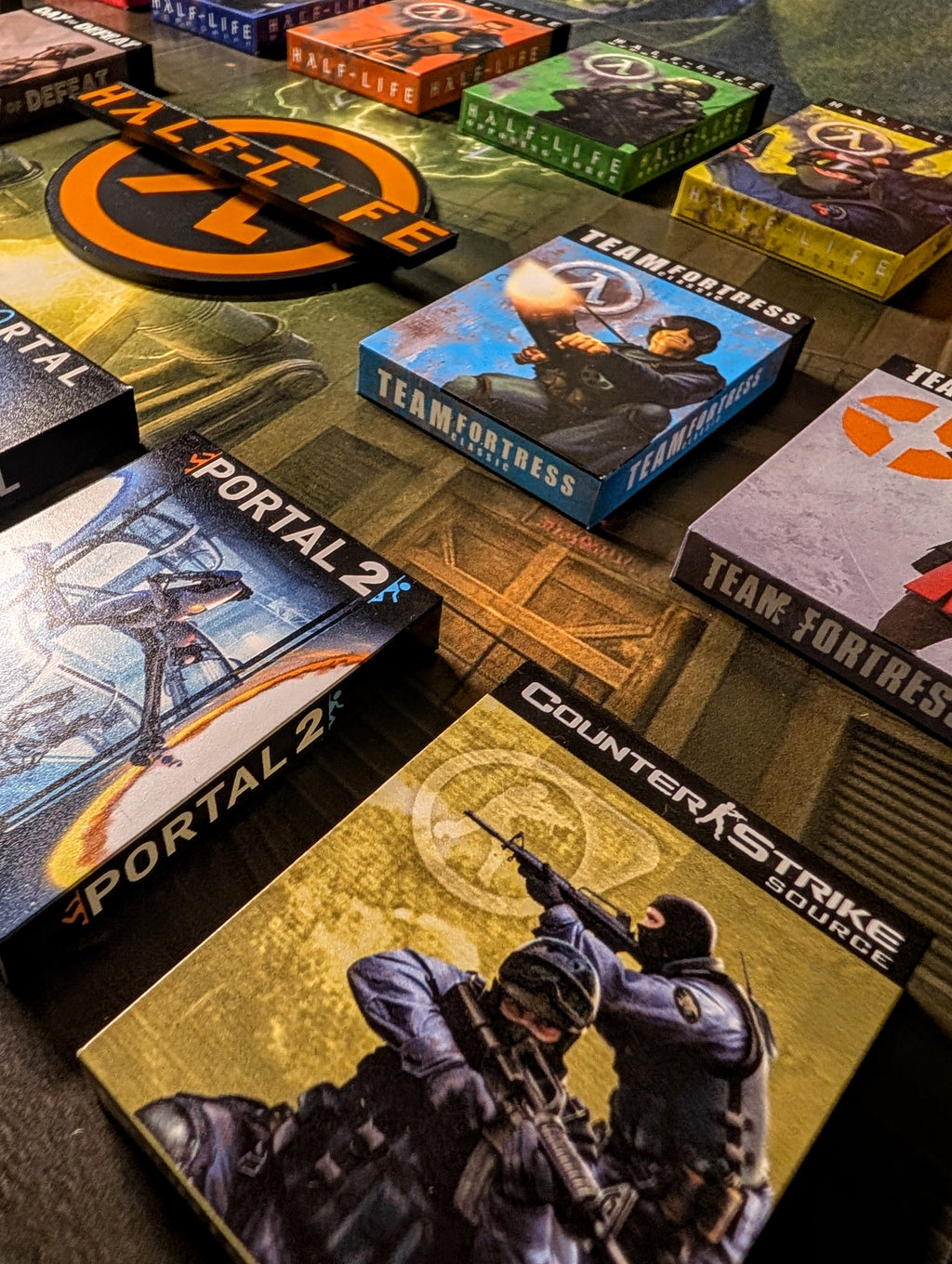 Half-Life (Counterstrike) - 3D Pictureframe with magnetic miniatures