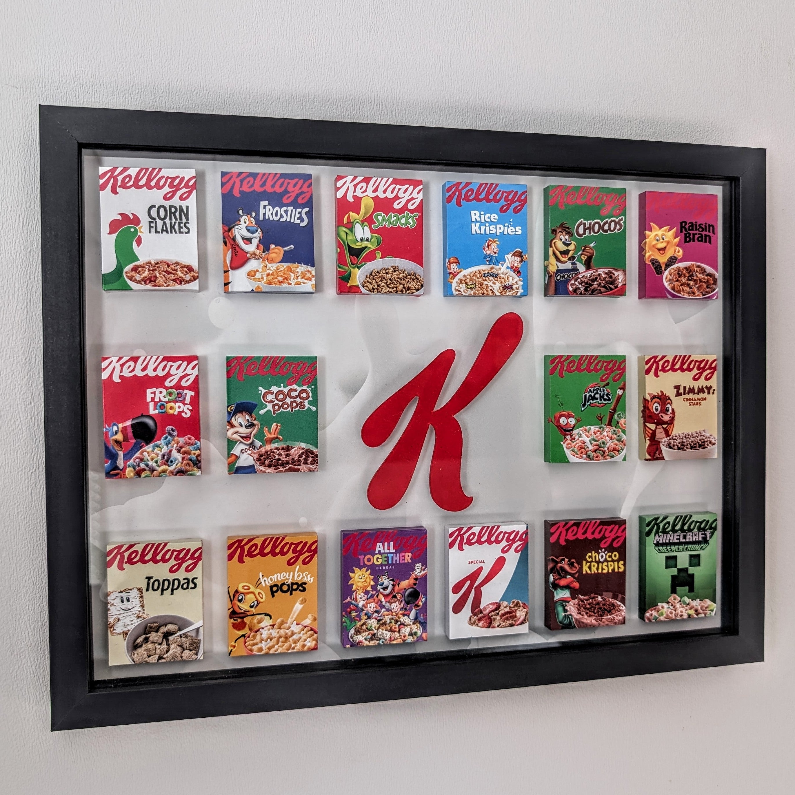 Kelloggs - 3D Pictureframe with magnetic miniatures