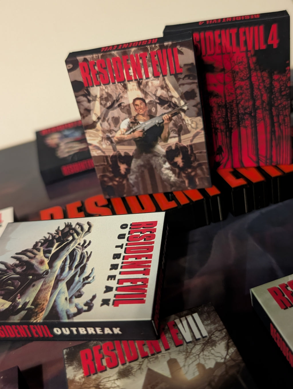 Resident Evil - 3D Pictureframe with magnetic miniatures