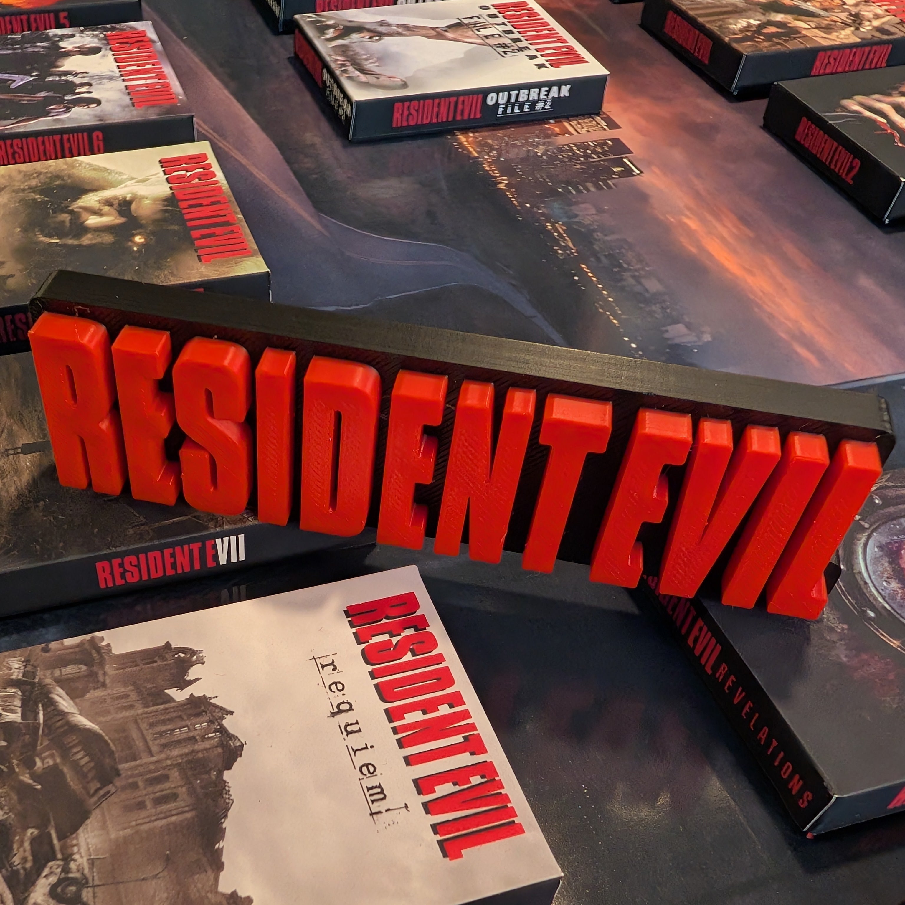 Resident Evil - 3D Pictureframe with magnetic miniatures