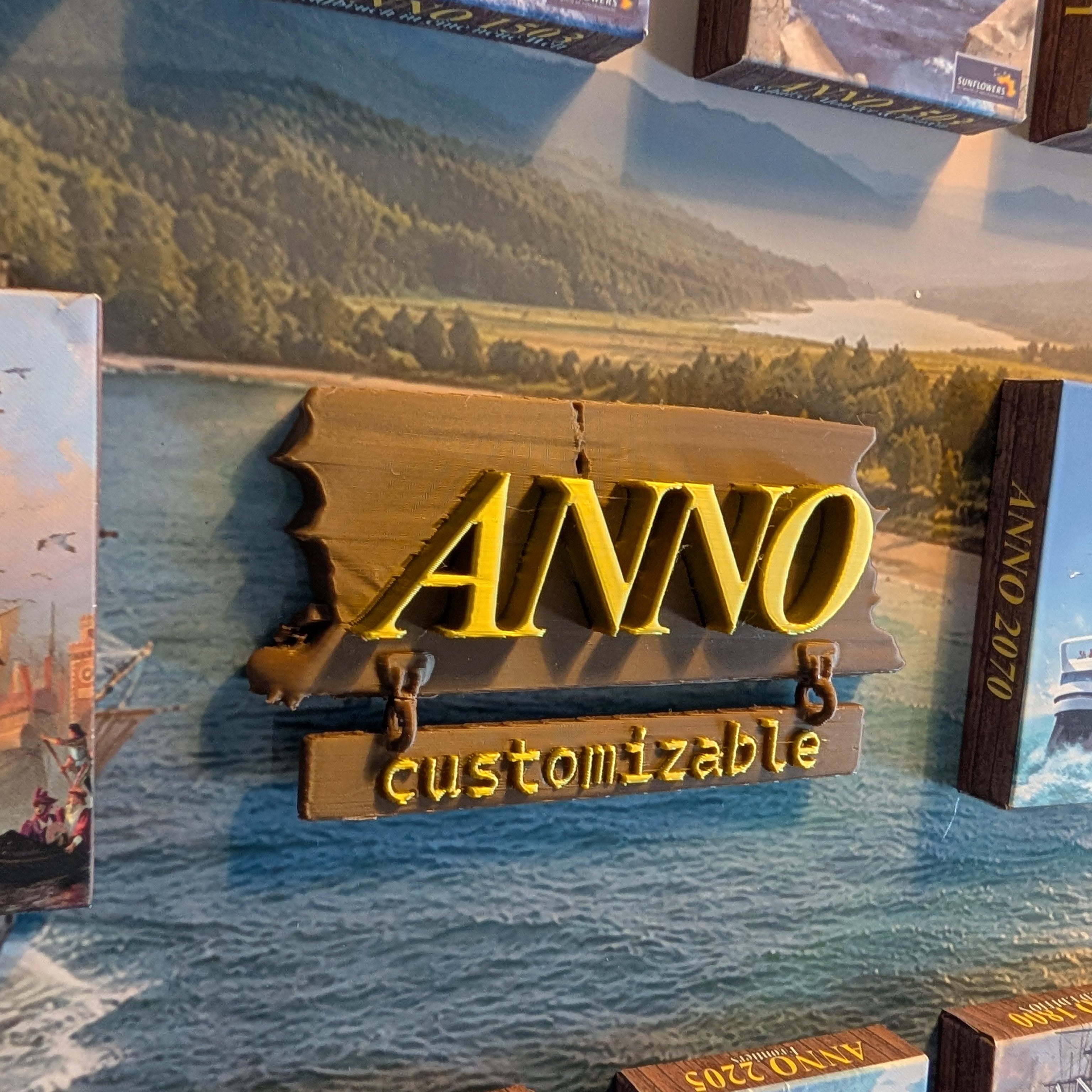ANNO - 3D Pictureframe with magnetic miniatures