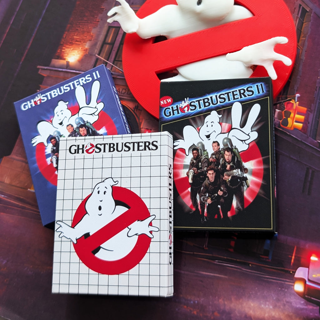 Ghostbusters - 3D Pictureframe with magnetic miniatures