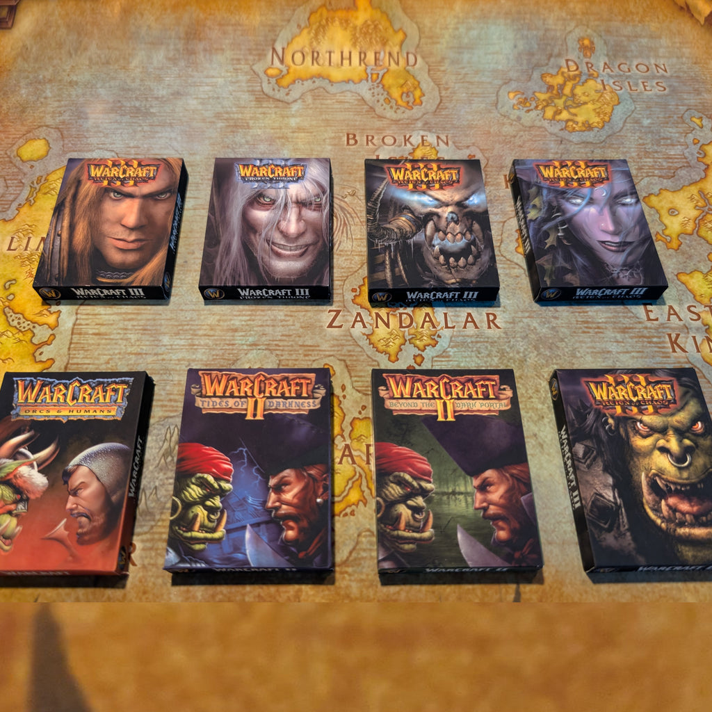 World of Warcraft - 3D Pictureframe with magnetic miniatures