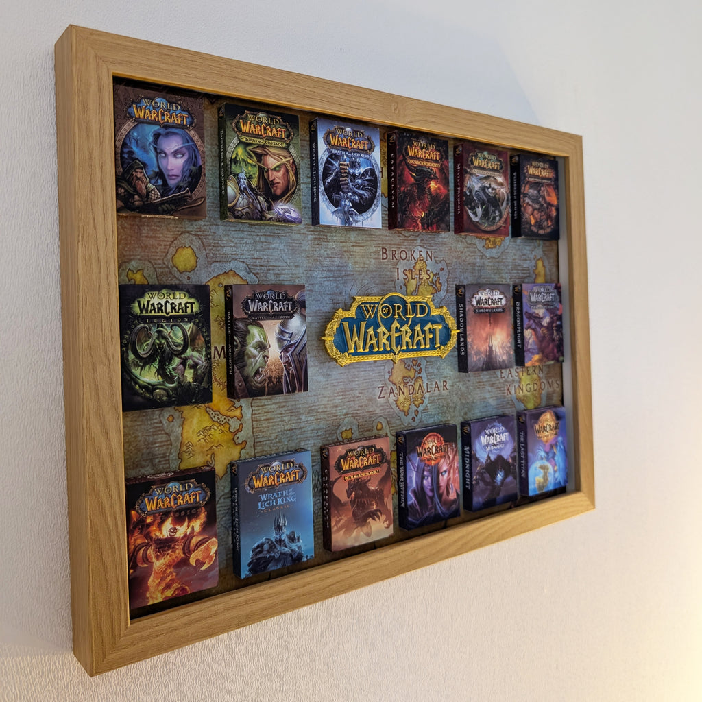 World of Warcraft - 3D Pictureframe with magnetic miniatures