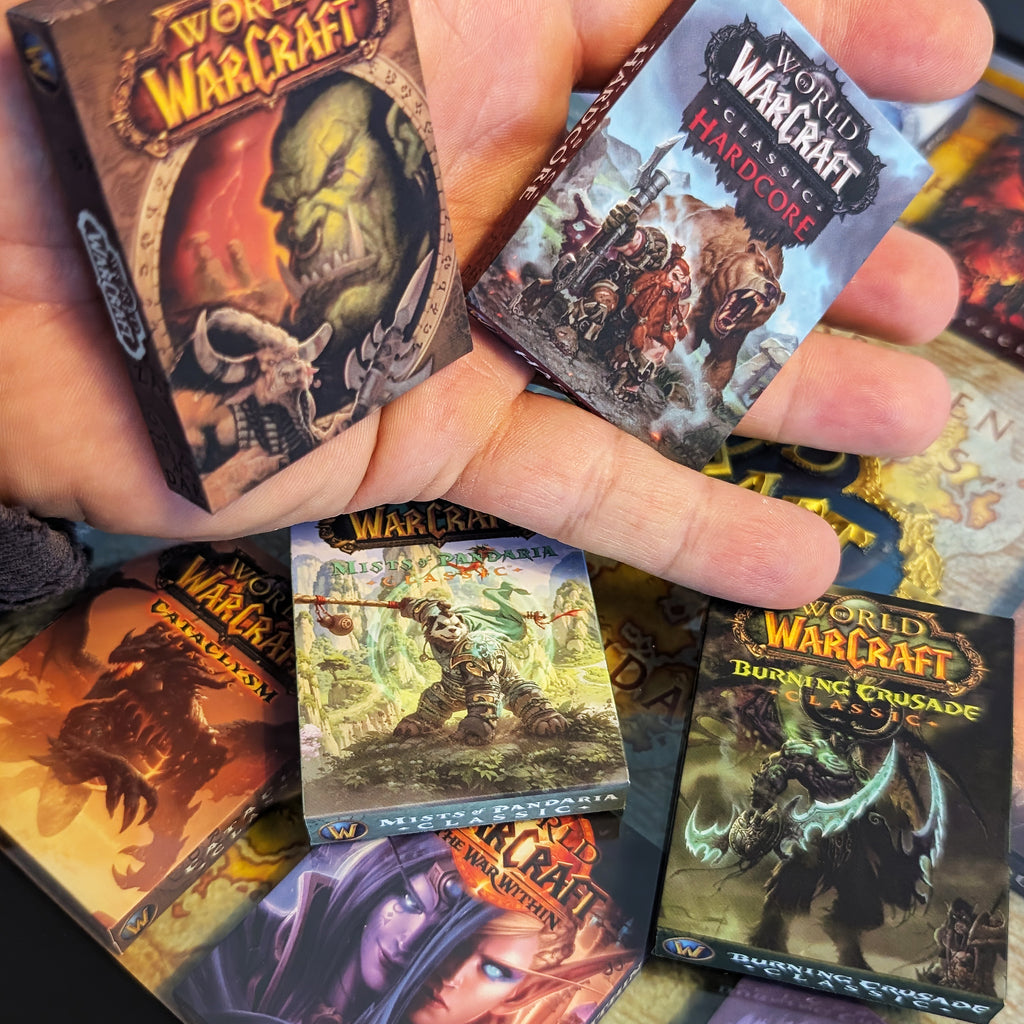World of Warcraft - 3D Pictureframe with magnetic miniatures
