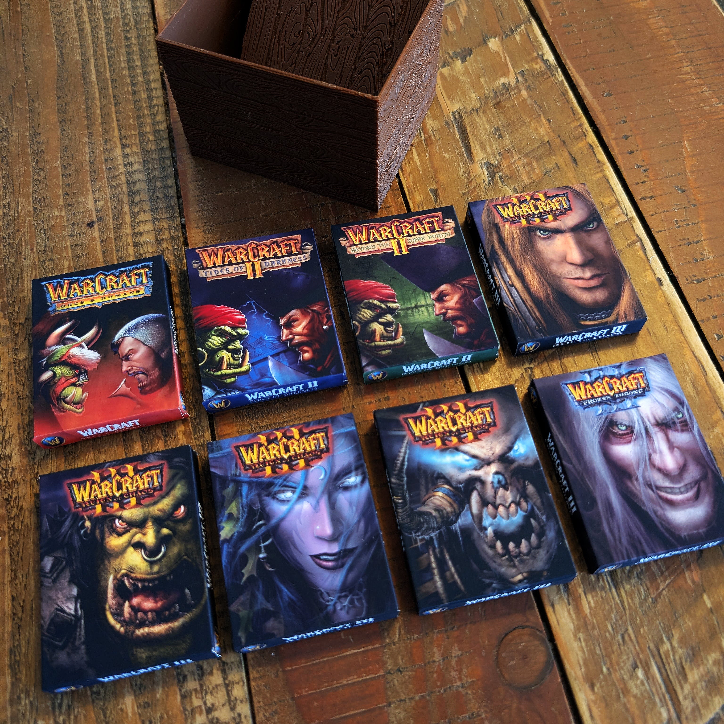 World of Warcraft - 3D Pictureframe with magnetic miniatures