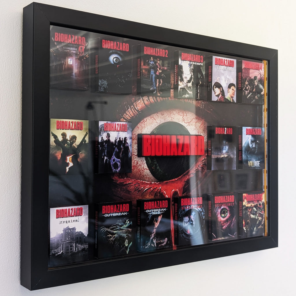 BIOHAZARD - 3D Pictureframe with magnetic miniatures