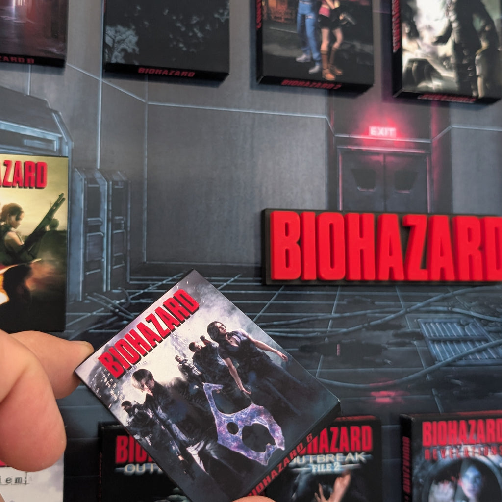 BIOHAZARD - 3D Pictureframe with magnetic miniatures