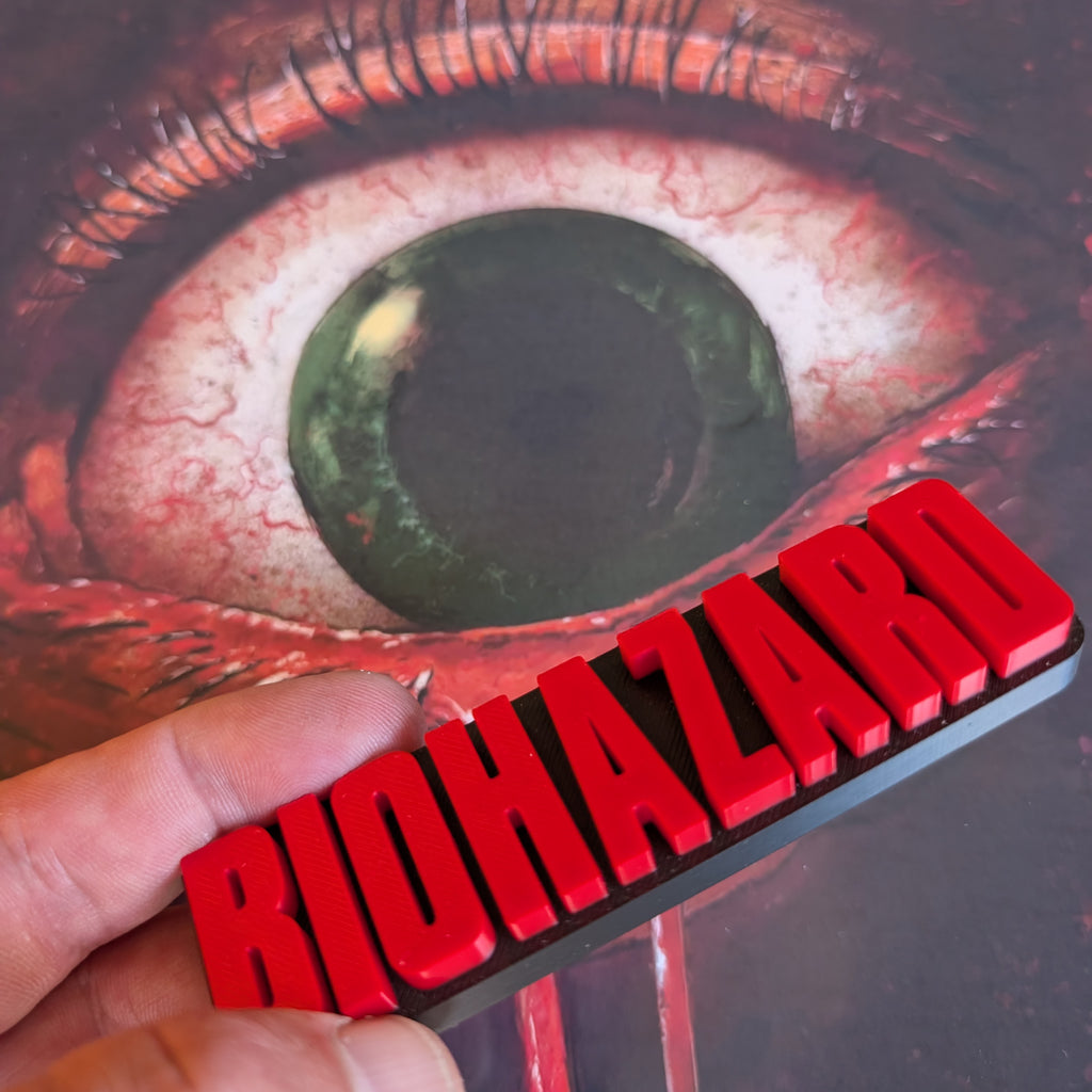 BIOHAZARD - 3D Pictureframe with magnetic miniatures