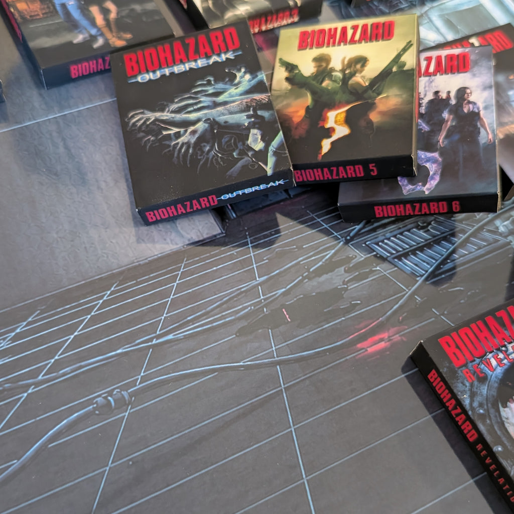 BIOHAZARD - 3D Pictureframe with magnetic miniatures
