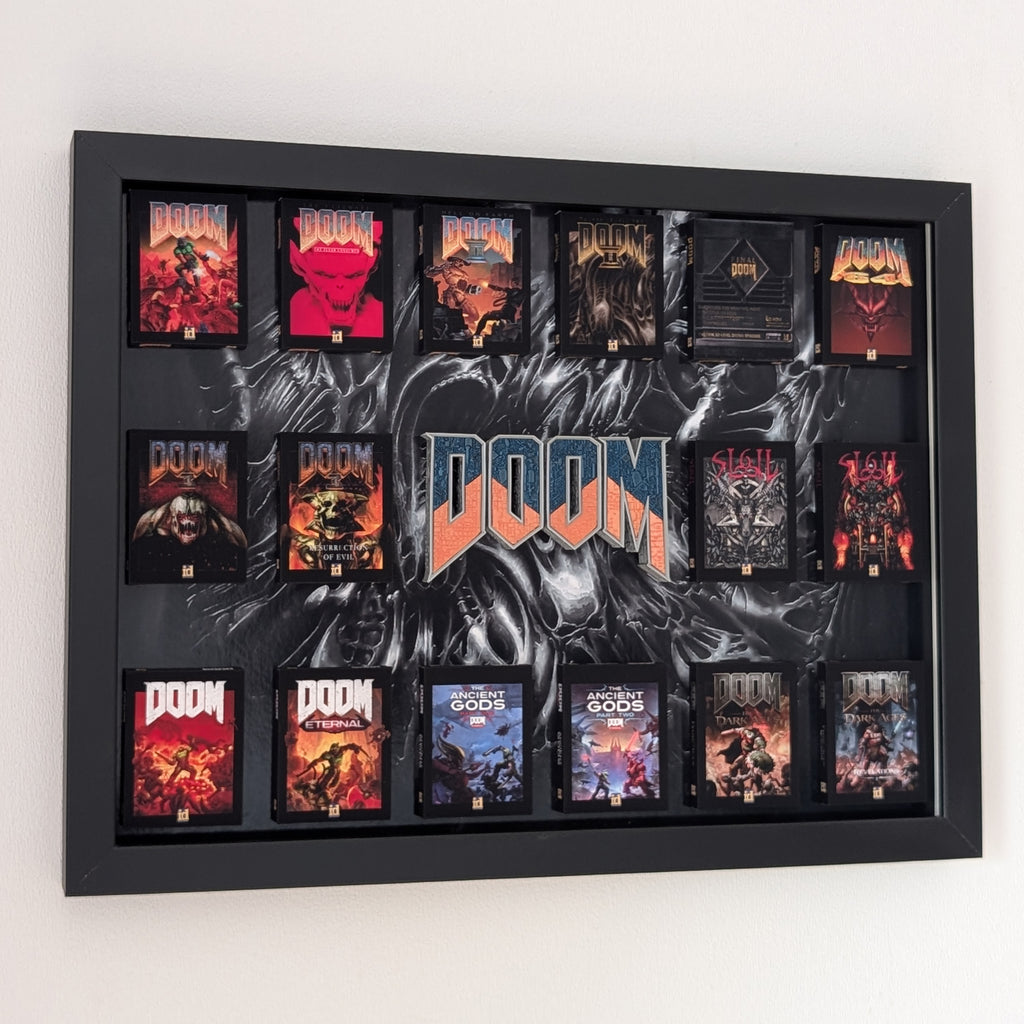 DOOM - 3D Pictureframe with magnetic miniatures