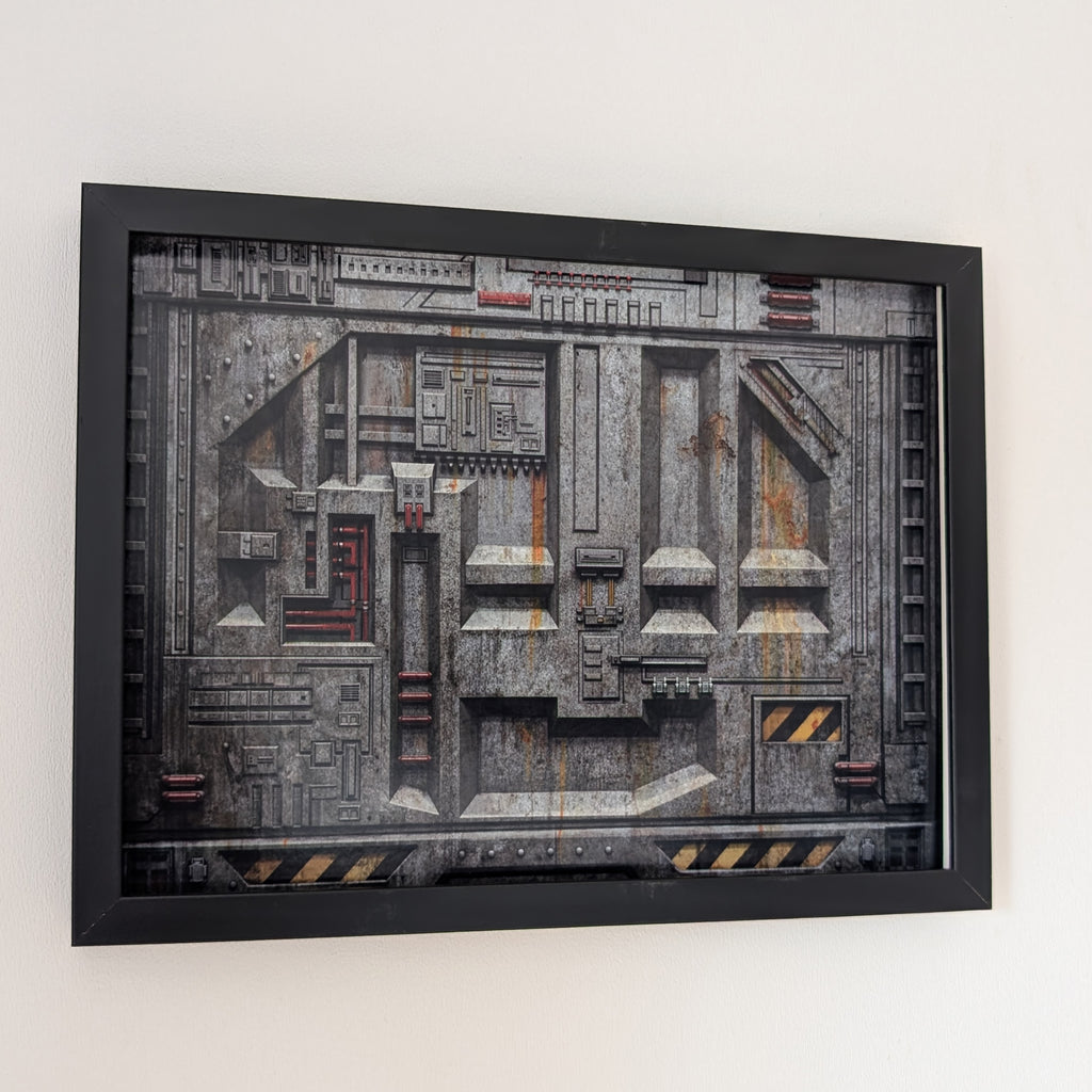 DOOM - 3D Pictureframe with magnetic miniatures