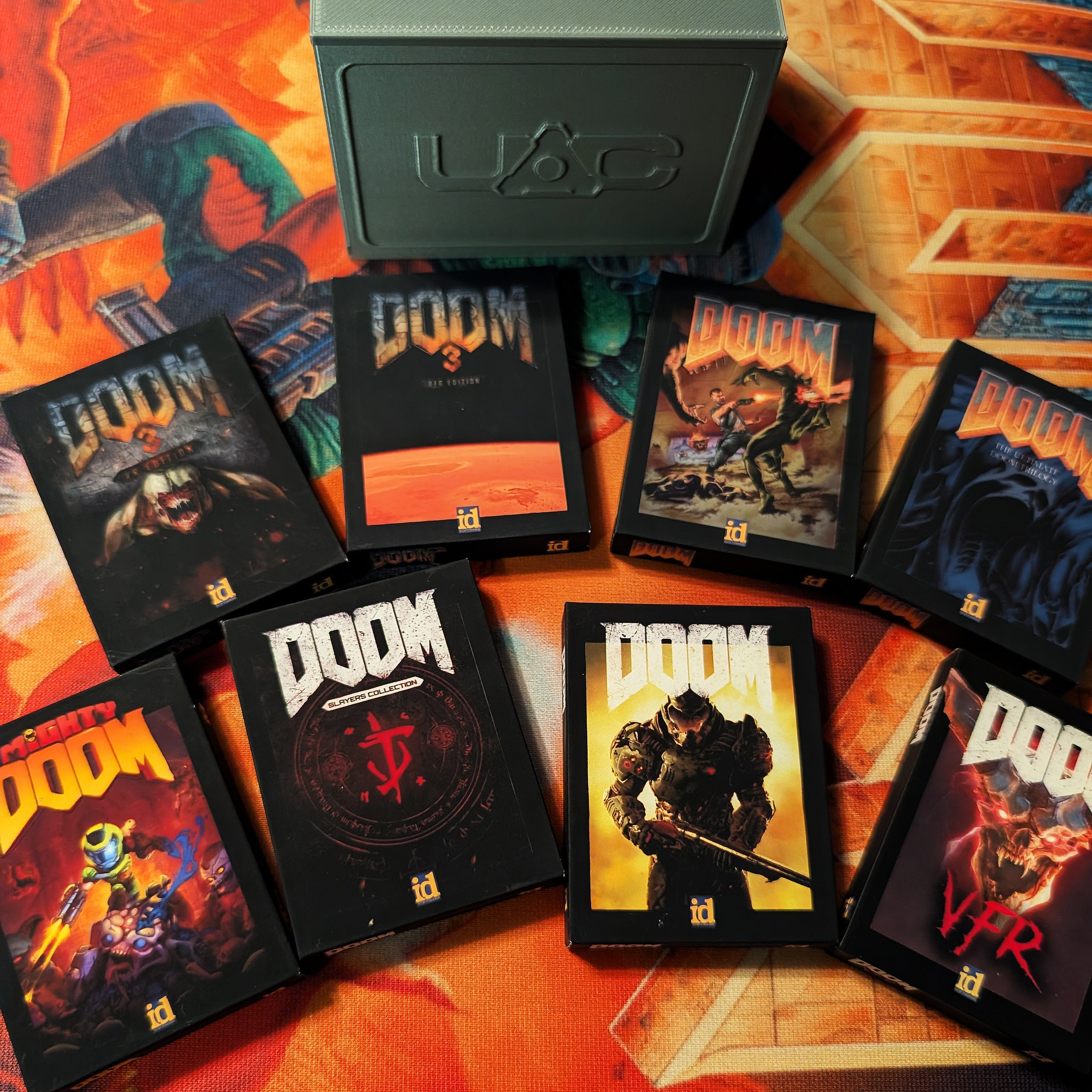 DOOM - 3D Pictureframe with magnetic miniatures