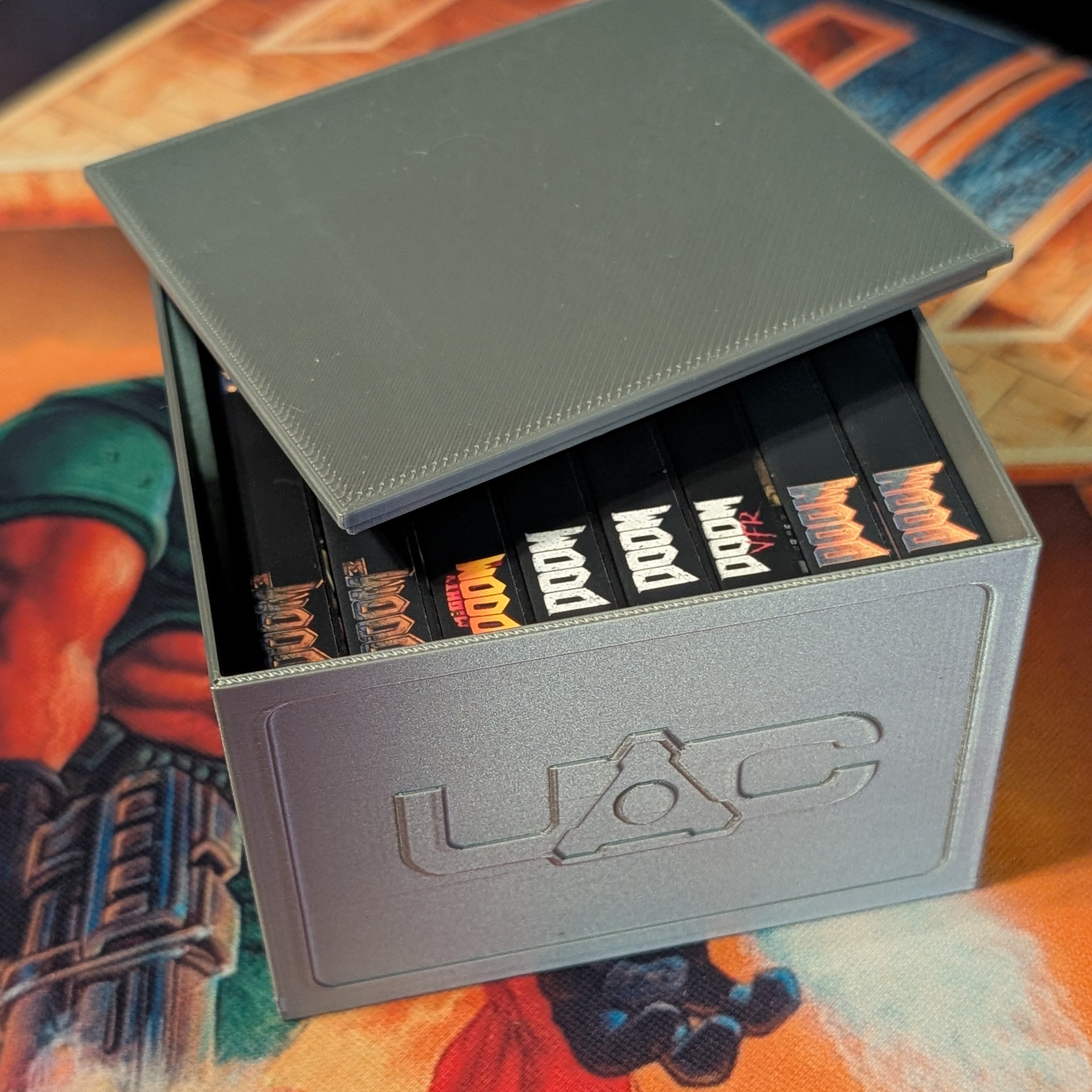 DOOM - 3D Pictureframe with magnetic miniatures