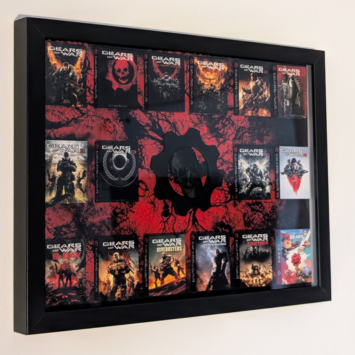 Gears of War - 3D Pictureframe with magnetic miniatures