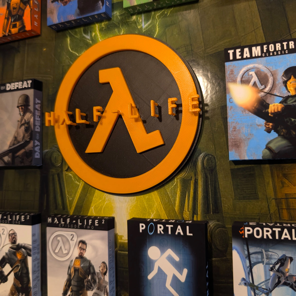 Half-Life (Counterstrike) - 3D Pictureframe with magnetic miniatures