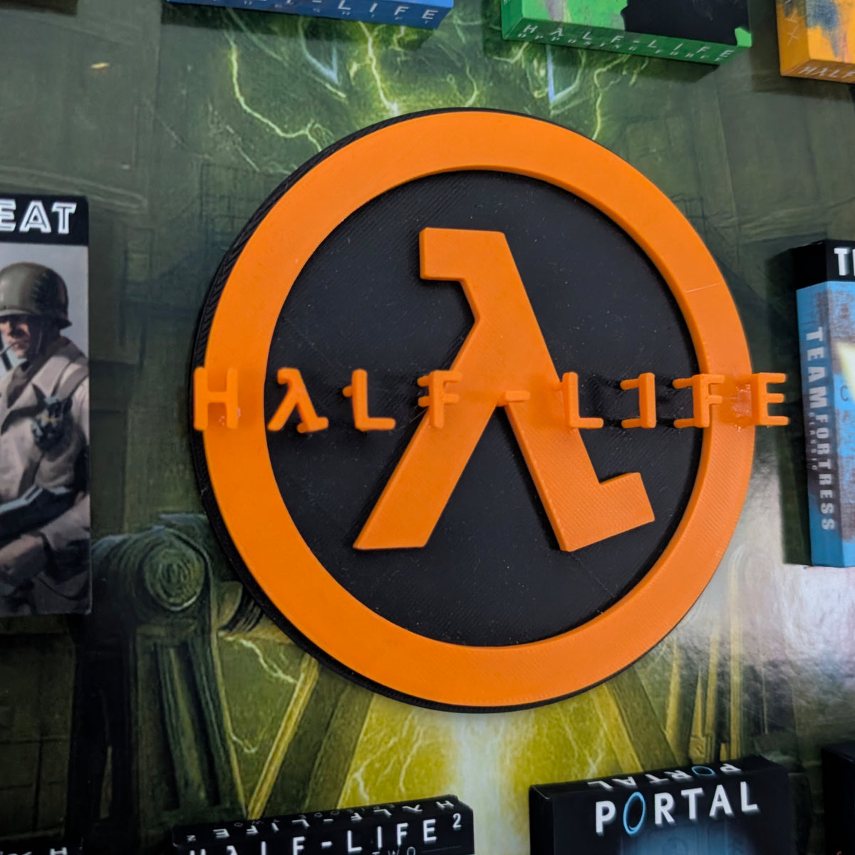 Half-Life (Counterstrike) - 3D Pictureframe with magnetic miniatures