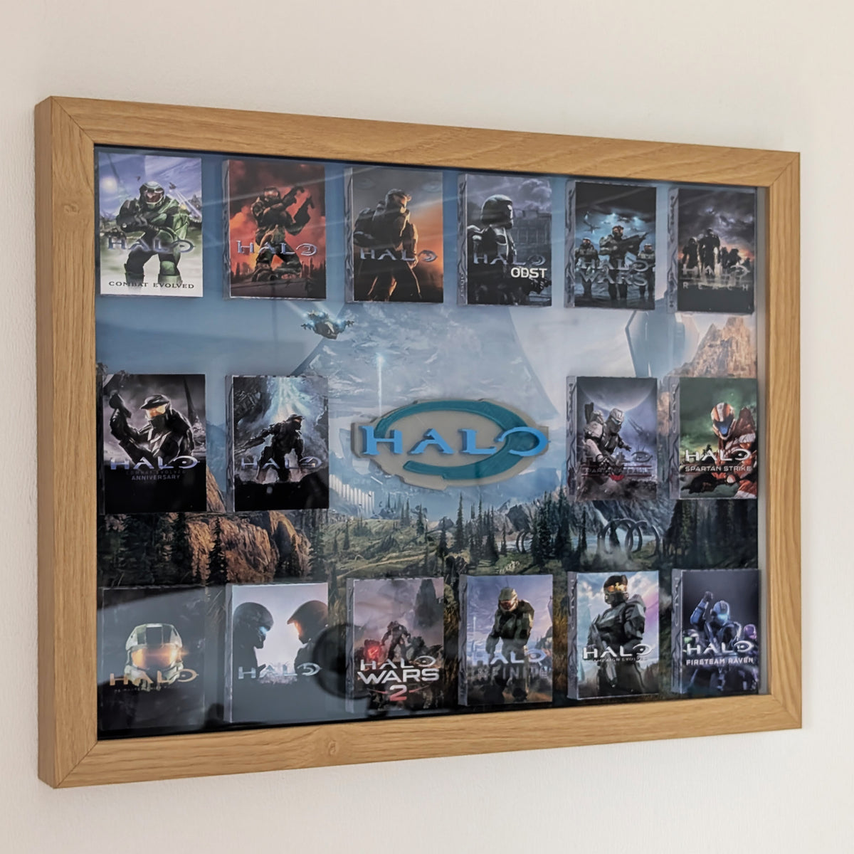 HALO - 3D Pictureframe with magnetic miniatures