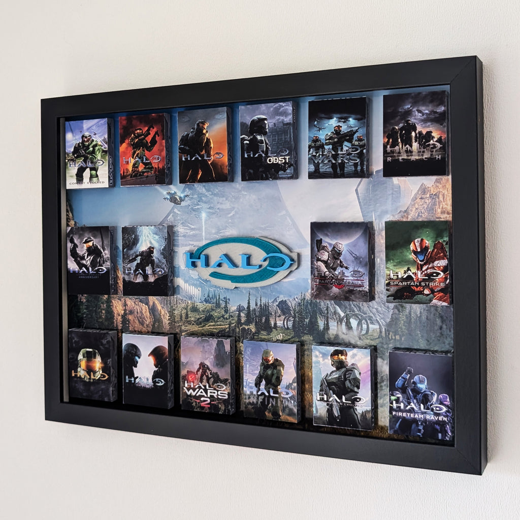 HALO - 3D Pictureframe with magnetic miniatures