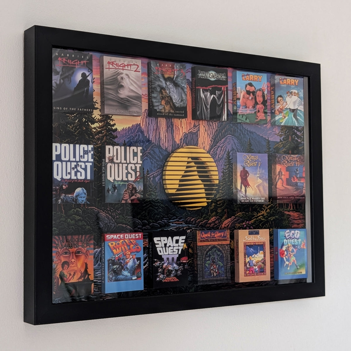 SIERRA Online - 3D Pictureframe with magnetic miniatures