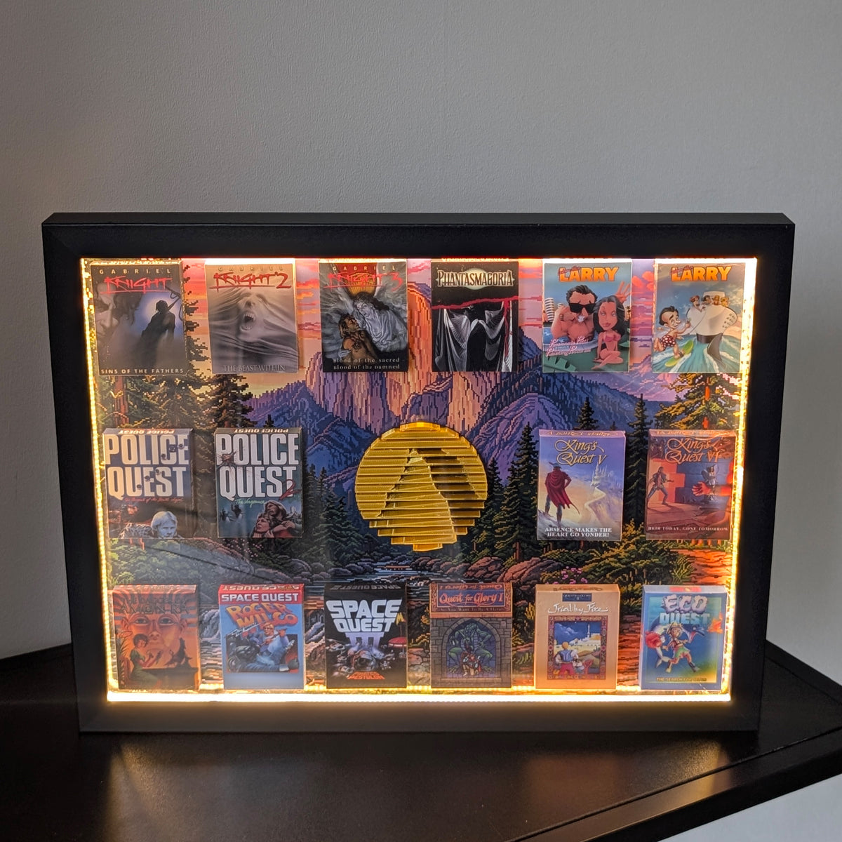 SIERRA Online - 3D Pictureframe with magnetic miniatures