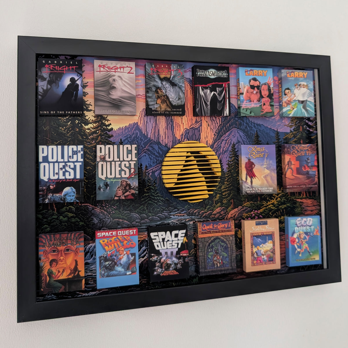 SIERRA Online - 3D Pictureframe with magnetic miniatures