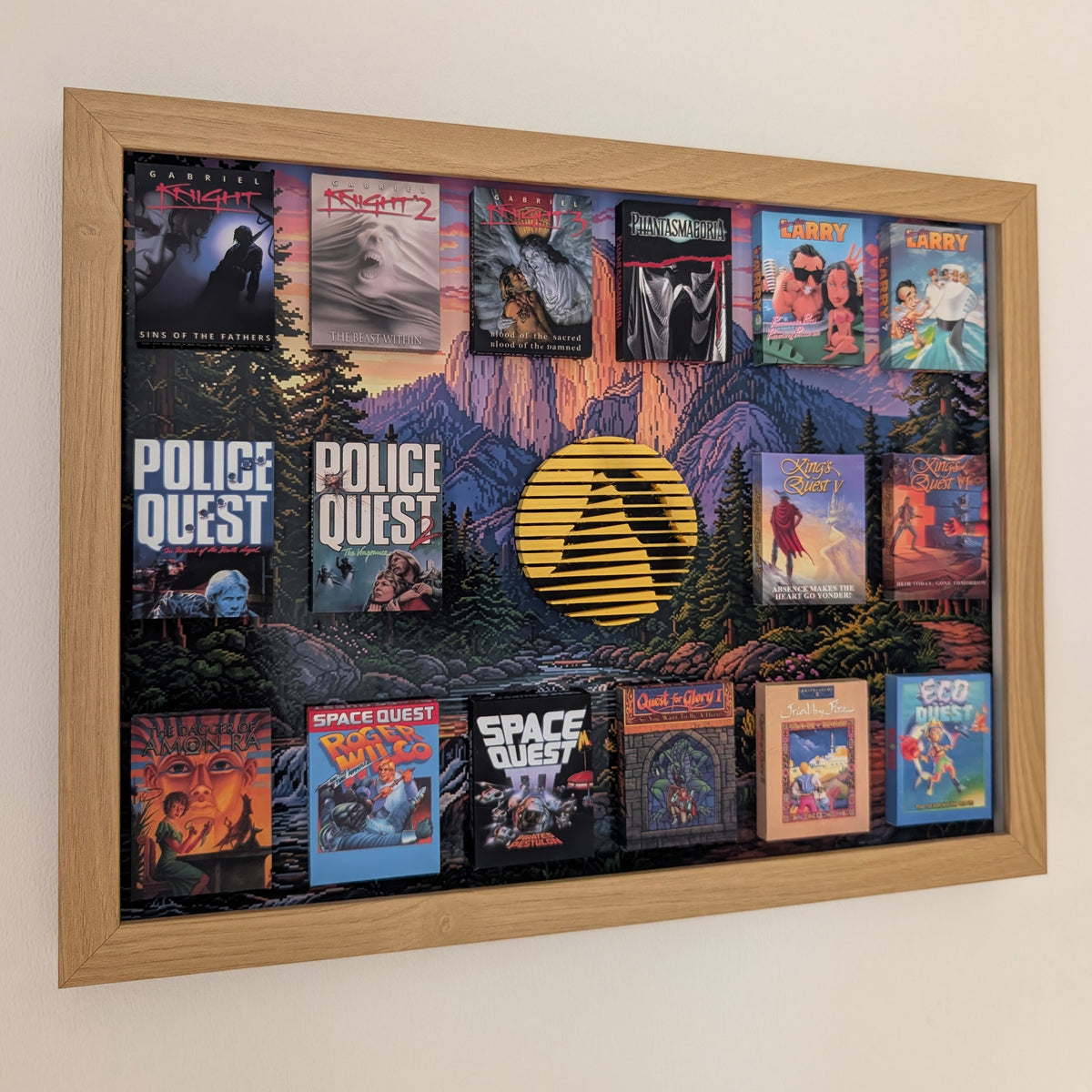 SIERRA Online - 3D Pictureframe with magnetic miniatures