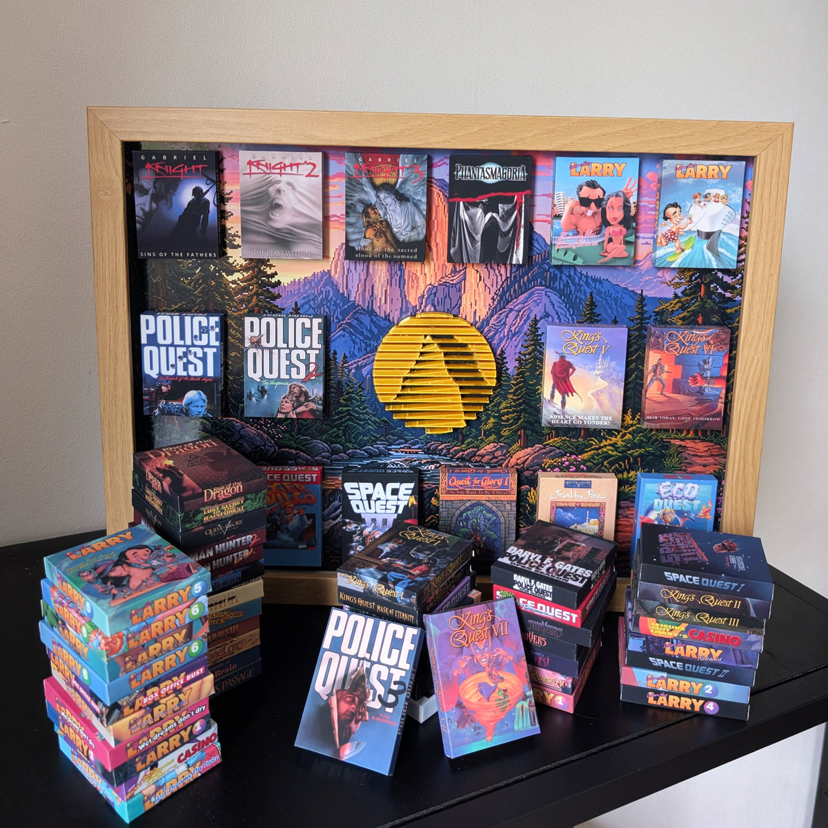 SIERRA Online - 3D Pictureframe with magnetic miniatures