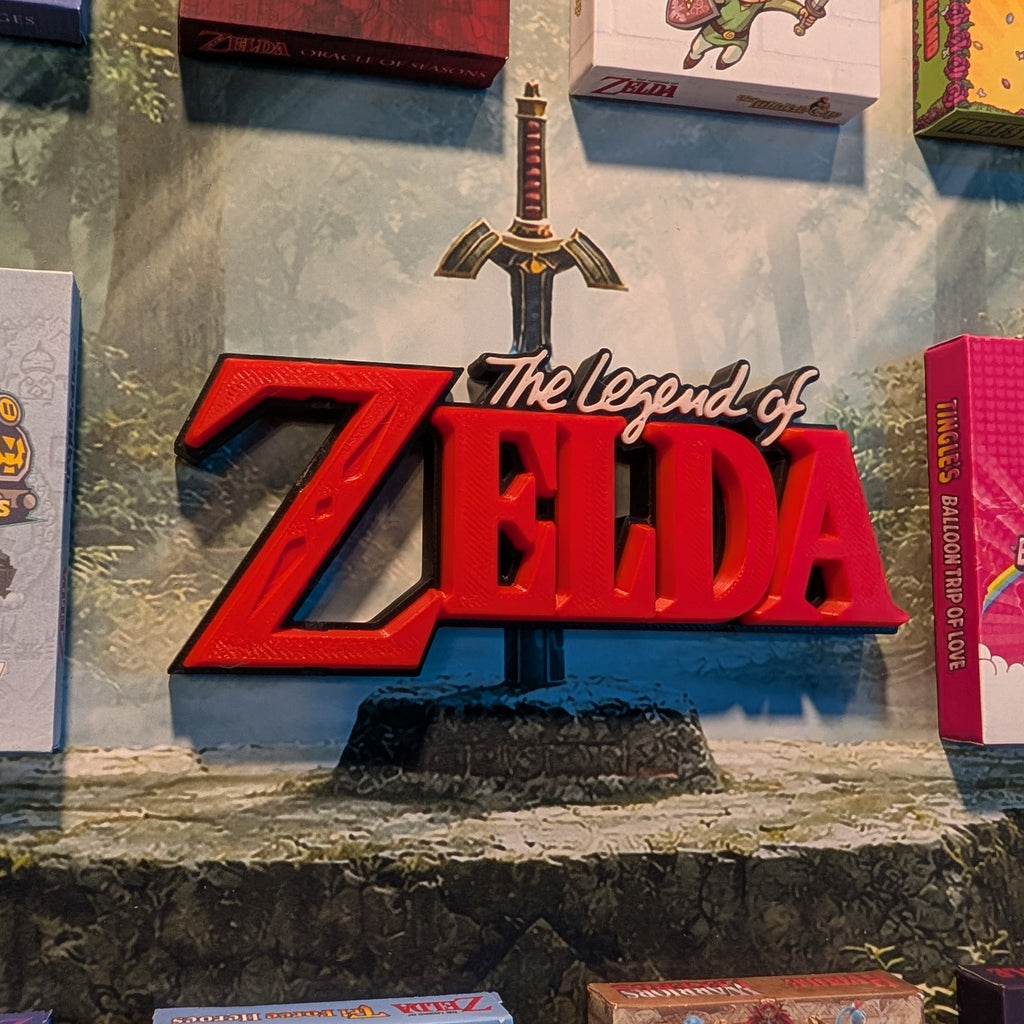 Zelda - 3D Pictureframe with magnetic miniatures