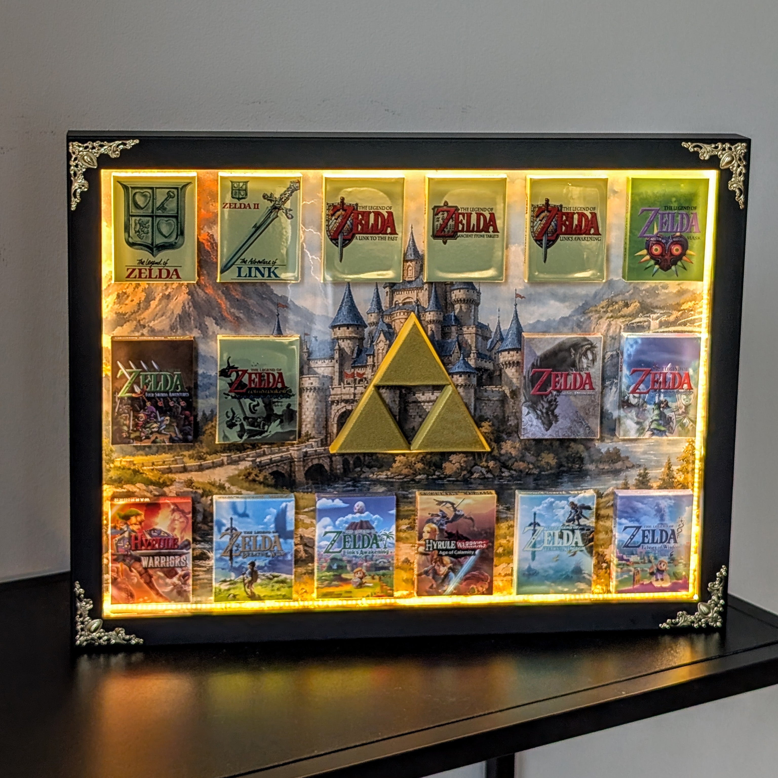 Zelda - 3D Pictureframe with magnetic miniatures