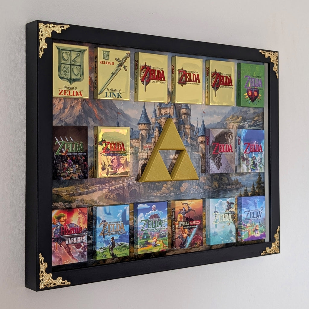Zelda - 3D Pictureframe with magnetic miniatures