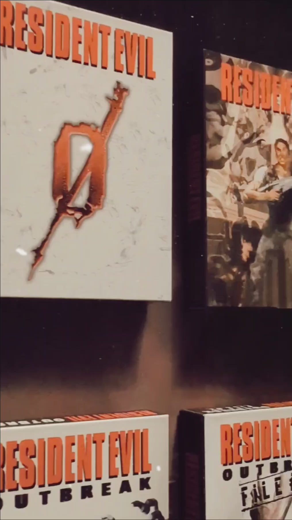 Resident Evil - 3D Pictureframe with magnetic miniatures