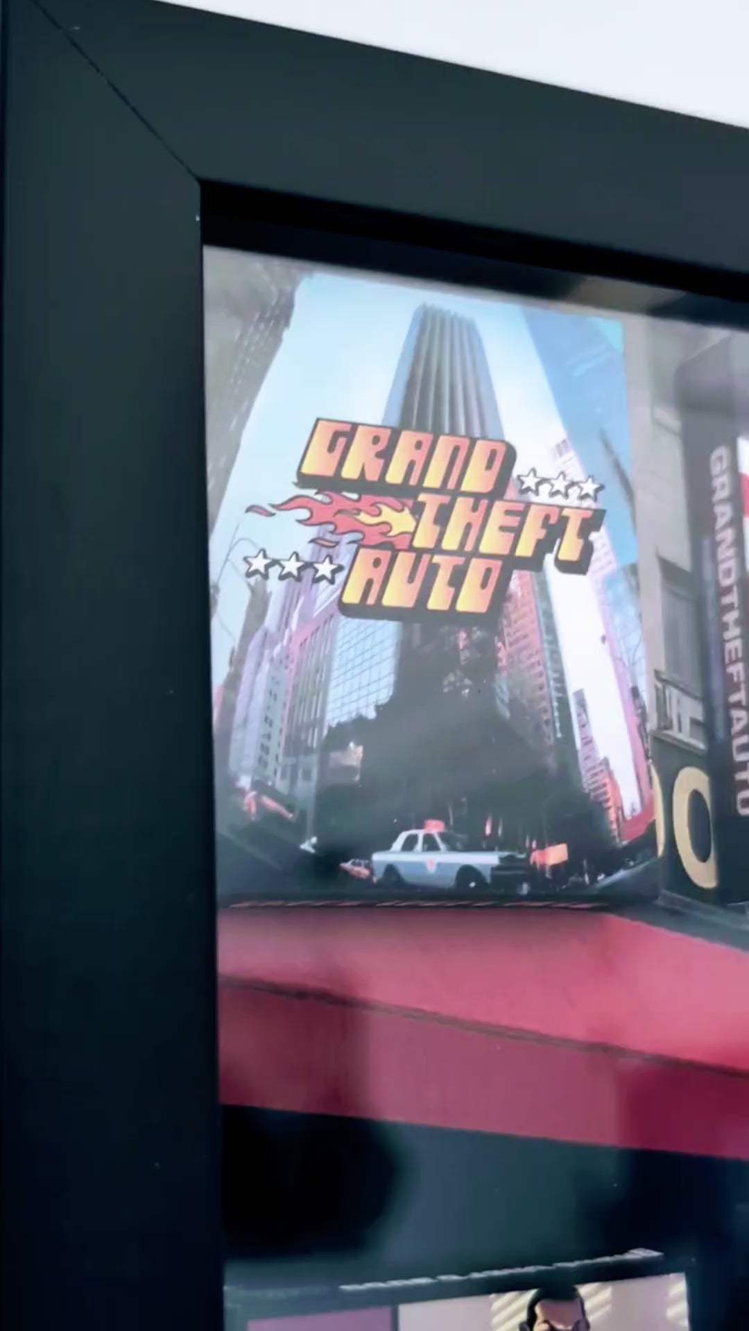 GTA - 3D Pictureframe with magnetic miniatures