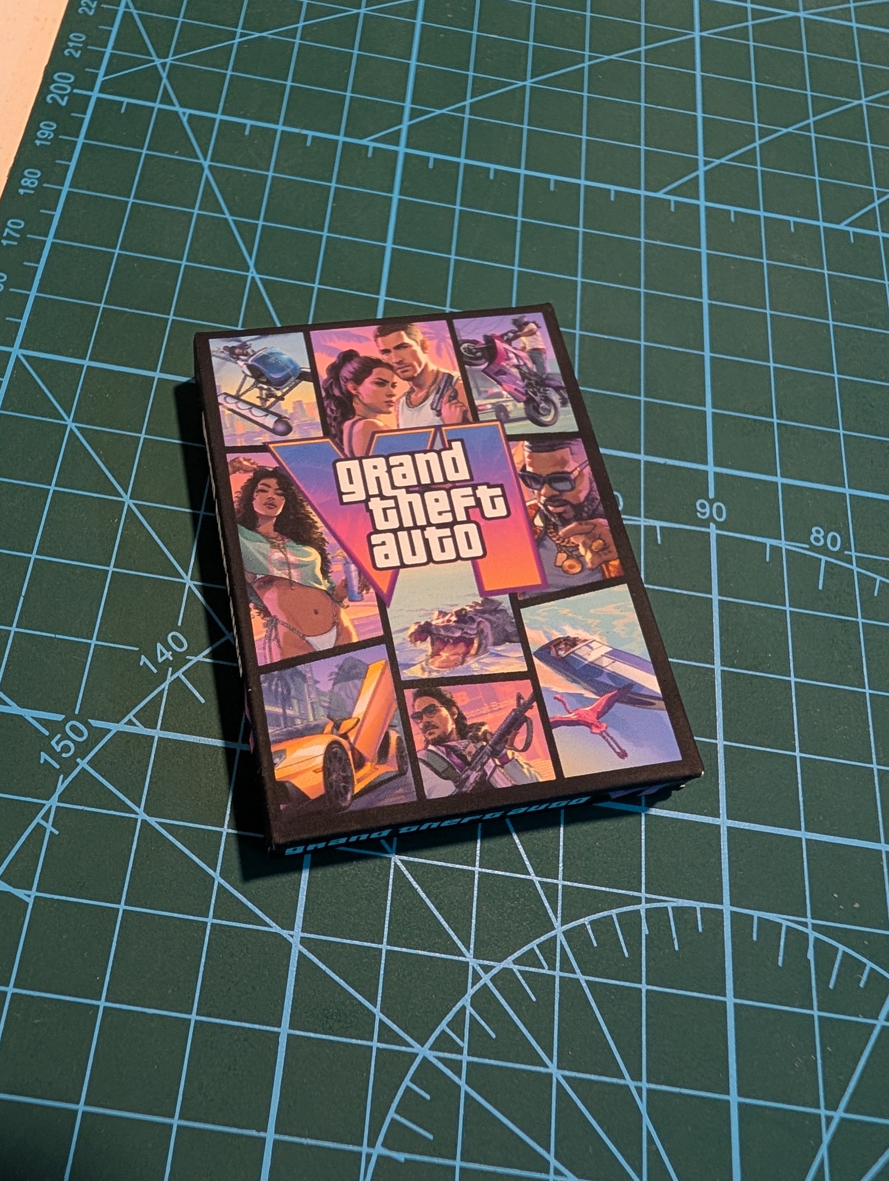 GTA - 3D Pictureframe with magnetic miniatures
