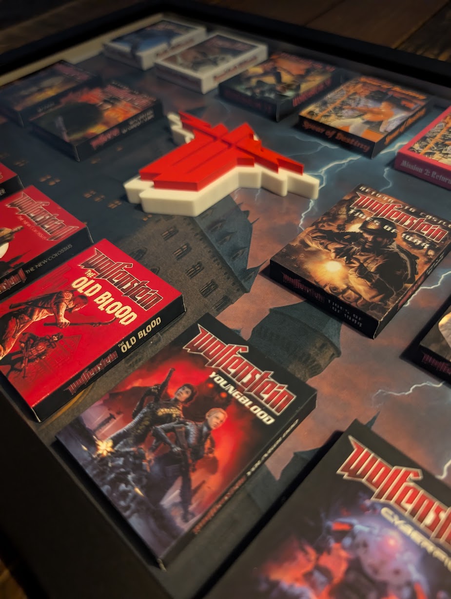 Wolfenstein - 3D Pictureframe with magnetic miniatures